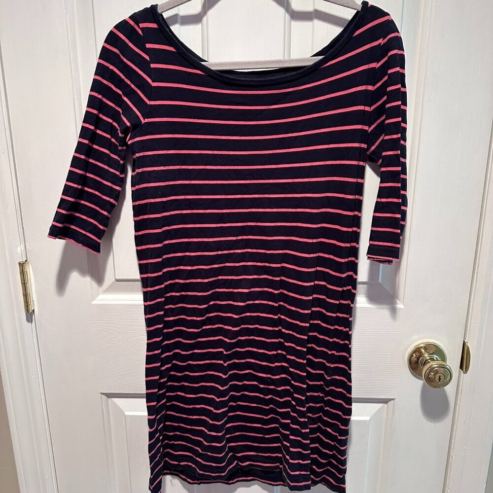 French Connection Cotton Stripped Dress - Size 8